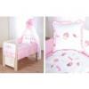 Szett huzat paplan prna rcsvd baldachin Sweet Baby rzsaszn H096
