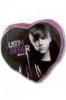 Justin Bieber szv alak prna 40x40 cm es