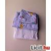 Elad a kpen lthat hasznlt baba gynem garnitra Tartalma 1 db paplanhuzat cipzros 80 x 130 cm 1 db prnahuzat cipzros 30 x 56 cm 1 db gumis leped vkony 65 x 120 cm anyaga pamut jersey szne 