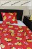 Bbi baba gynemhuzat garnitra 100 pamut 90x130 40x50 cm piros tekncs Naturtex
