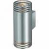 Fali lmpa 2 x 50 W 34097W 70 mm x 173 mm x 99 mm 230 V 50 Hz GU10 2 x 50 W krm Sygonix Sorano Fali vilggttest Sorano 2 x 50 W osAlumniumbl Fnykilps felfel s lefelKrben csiszolt Szernyen