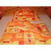 gynem huzat garnitra 3 rszes 140x190 cm paplanhuzattal divatos narancssrga