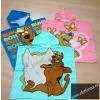 Kapucnis trlkz strandtrlkz Scooby Doo rzsaszn Naturtex