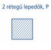 Foliodrape Izoll leped P 50x50 cm 110db