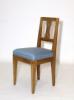 Biedermeier szk 1825 tmr cseresznyefa feljtott jonnan krpitozott s fedett