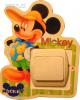 Mickey Mouse Falmatrica kapcsol konnektor kr