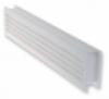 Fehr szn poliszter manyag ajtrcs ami a helyisgek sszeszellztetsre szolgl Rgztse csavarral Mrete 429 x 80 mm A mretek az ttrs mrett jellik