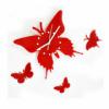 Modern Kortrs Butterfly Diy Mvszeti falira fekete