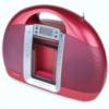 Lenco IPD 5200 hordozhat iPod dokkol kihangost FM rdi PINK