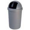 Billens szemetes 45 l CURVER Bullet ezst fekete