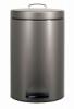 Brabantia Falra szerelhet szemetes 3 literes manyag vdrrel Brilliant Steel sznben