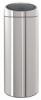 Touch Bin szemetes 30 literes manyag vdrrel Brilliant Steel s