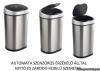 Szenzoros szemetes kuka akci Lers A termk J model 40 literes A technologia lnyege hogy a szemetes nyit fedele rzkeli ha kzeledik fel pl kz kb 30 cm tvolsgbl s felnylik majd a kz tvo