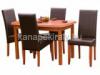 4 szemlyes tkezgarnitra laminlt MDF asztallappal elltott kismret Piano tkezasztallal tkezasztal mrete 120x75x70cm 40cm rel bvthet tkezszk mrete 46x98x41cm szlessg x magassg x m
