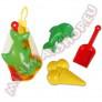 Homokoz forma s lapt szett D Toys