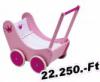 Goki Rzsaszn jtk babakocsi gynemvel