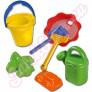Nagy homokoz szett hullmos vdrrel 7 rszes D Toys
