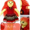 Linda rongybaba Jtk Baba babahz Plssllat rongyjtk Varrs jrahasznostott alapanyagbl kszlt termkek Linda baba 44 cm es vidm bjos teremts aki kln szemlyisggel br hiszen csak ez az e
