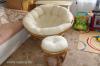 Papasan Fotel s Puff