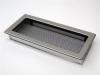 Kandallrcs 17 x 37 cm inox szellzrcs fm