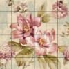 Anyagblokk Rose 20x20cm 2 kp szett Textil Szvet Varrs Grafika fot Textil Egyedi tervezs Vintage Design al kszlt textilblokk Anyaga enyhn brsonyos A sznek csodlato Alkotk boltja