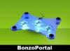 Laptopht Notebook ht asztal 3 ventiltorral