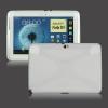 Samsung N8000 Galaxy Note 10 1 Telefonvd gumi szilikon X line FEHR