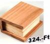 Fa knyvdoboz Wooden book box Doboz