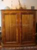 Biedermeier intarzis ktajts szekrny
