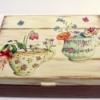 Tes doboz 12 rekeszes rzss tescsszs mintval Otthon lakberendezs Troleszkz Doboz Decoupage szalvtatechnika Festett trgyak A doboz mretei 25 5 x 18 5 x 9 cm Bell 12 rekeszes kisebb kb Pic