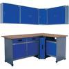Faliszekrny 4 zrhat ajtval 4 acllemezlyuggatott htfallal 4 behelyezhet polc 12 trol dobozzal130 x 100 x 50 mm 24 trol dobozzal 130 x 130 x 70