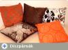Dszprna huzat flitteres 28x48 cm Fekete