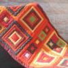 Sznes patchwork falvd megrendelsre Otthon lakberendezs Dekorci Lakstextil Sznes pamutvszonbl kszlt ez a kunyh mints 50cm szles falvd Vatelinre steppelte Meska