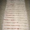 Sznyeg bordval s zlddel Otthon lakberendezs Lakstextil Nyers fehr sznyeg Kzepesen vastag knnyen kezelhet Mrete 170x72cm Meska