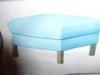 IKEA KARLSTAD lbtart puffhoz huzat 2 db