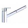 Egykaros ll csaptelep Kermia szeleppel Flexibilis bektcsvel Vzgyngyzvel Krbeforgathat kifolycsvel Furat igny 35mm Kifolycs hosszsga 224mm Kifolycs magassgi mretei 145 179mm