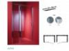 Hopa Altea zuhanyajt 100x195cm Matt veggel Termkadatok Zuhanyajt 2 fal kz Mret 99 5 101 5 cm kztti szerelsi mret Keret