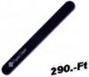 Crystal Nails egyenes fekete 100 180 reszel