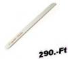 Crystal Nails egyenes fehr 100 180 reszel