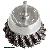 Drtcsiszol fazkkefe 75mm O 6mm es csap frba foghat sodrott ers max 4500 ford perc EXTOL
