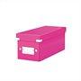 Leitz 60410023 CD trol doboz lakkfny Leitz Click Store rzsaszn