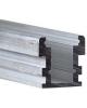 KLUS HR LINE non anodized aluminium profile without cover for LED strips