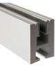 KLUS EX anodized aluminium profile without cover for LED strips