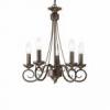 Ideal Lux Brandy SP5 Ruggine Klasszikus Csillrfggesztk Ideal Lux lmpa