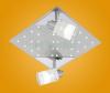 Eglo Mennyezeti lmpa GU10 2x50W+32x0, 06W LED matt nikkel/krm/fehr Colegno 90605 Eglo