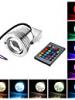9W rgb fny tvvezrelhet LED Spot izz vzalatti lmpa 12V