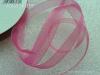10mm es Organza szalag pink D