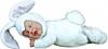 Anne Geddes babafigura 9 fehr nyuszi