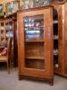 ANTIK BIEDERMEIER VITRIN KNYV SZEKRNY FELJTVA