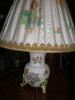 Herendi asztali lmpa huzalok jk 38 cm magas ernyvel